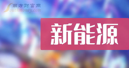新能源概念股 收好这份新能源股的名单 4 26